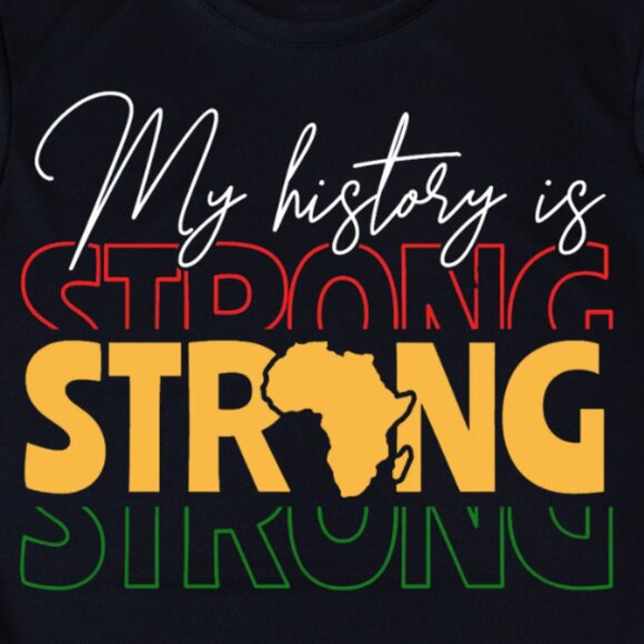 My History is Strong Shirt, Black History Shirt, Juneteenth Shirt - Picture 2 of 4